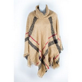 Knitted Acrylic Wholesale Poncho for Women